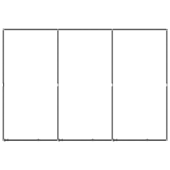 Padoc Câini Exterior 5.53m² Oțel | Livrare Gratuită