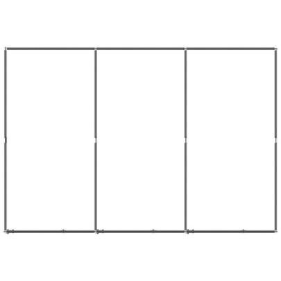 Padoc Câini Exterior 5.53m² Oțel | Livrare Gratuită