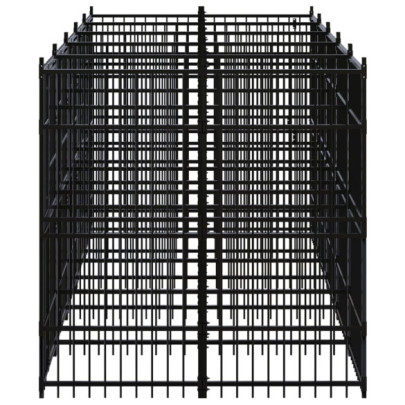 Padoc Câini Exterior 9,22 m² - Oțel Rezistent