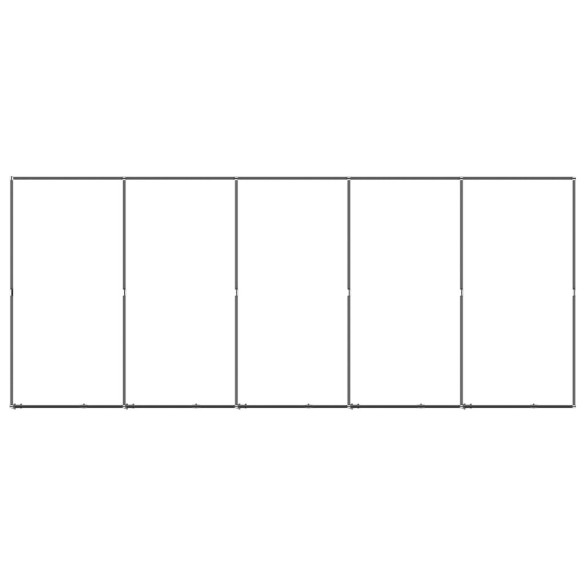 Padoc Câini Exterior 9,22 m² - Oțel Rezistent