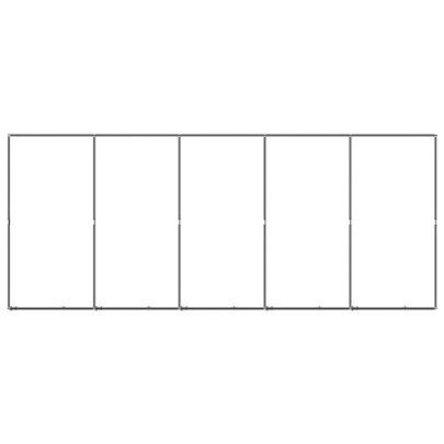 Padoc Câini Exterior 9,22 m² - Oțel Rezistent