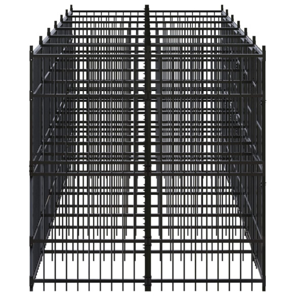 Padoc Câini Exterior 11m² - Oțel Durabil - Livrare Gratuită