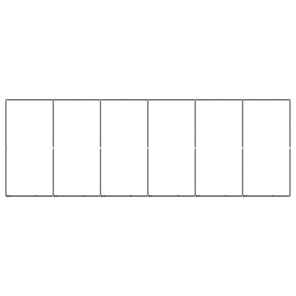 Padoc Câini Exterior 11m² - Oțel Durabil - Livrare Gratuită