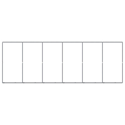 Padoc Câini Exterior 11m² - Oțel Durabil - Livrare Gratuită