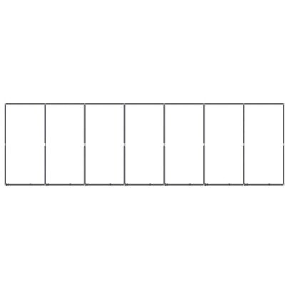 Padoc Câini Exterior 12,9 m² Oțel | Livrare Gratuită