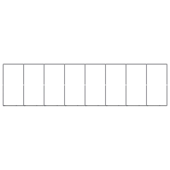 Padoc Câini Exterior 14,75 m² - Oțel Rezistent