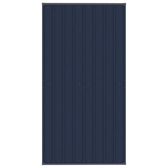 Padoc Câini Exterior cu Acoperiș - Oțel Rezistent