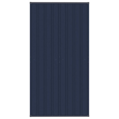 Padoc Câini Exterior cu Acoperiș - Oțel Rezistent