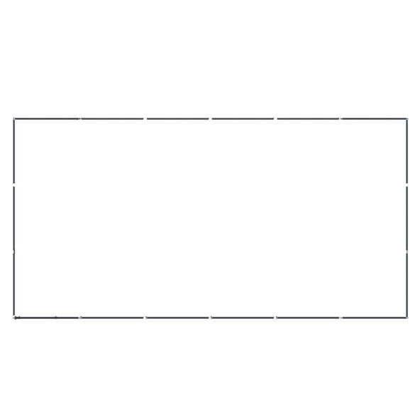 Padoc Câini Exterior 16,59 m² - Oțel Rezistent