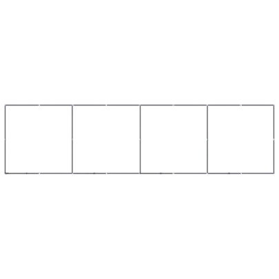 Padoc Câini Exterior 14,75 m² - Oțel | Livrare Gratuită