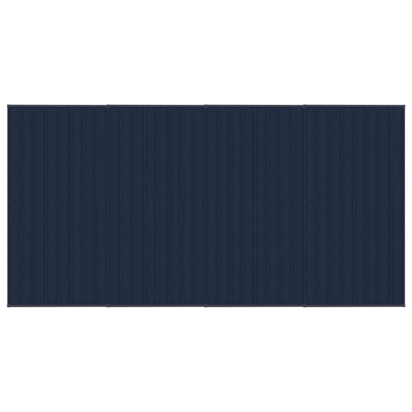 Padoc Câini Exterior cu Acoperiș - Oțel Rezistent