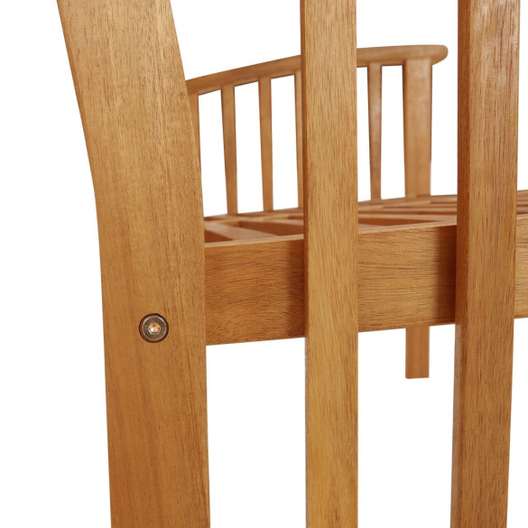 Bancă Grădină Lemn Acacia 119 cm - Livrare Gratuită