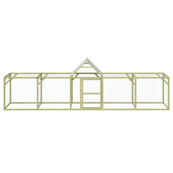 Coteț Găini Lemn Pin Impregnat 500x100x150 cm - Livrare Gratuită