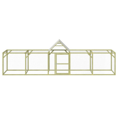 Coteț Găini Lemn Pin Impregnat 500x100x150 cm - Livrare Gratuită