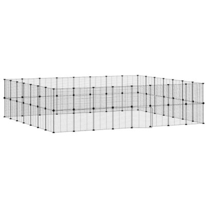 Cușcă Animale de Companie Modulară - Oțel Rezistent