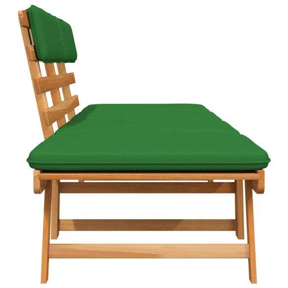 Bancă Grădină Convertibilă 2-în-1 Lemn Acacia | Livrare Gratuită