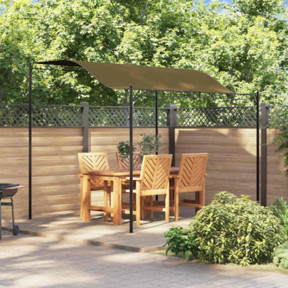 Copertină de soare - gri taupe - 3 x 2,4 m - 180 g/m²