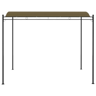 Copertină soare gri taupe 3x2,4m - 180g/m² | Livrare gratuită