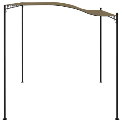 Copertină soare gri taupe 3x2,4m - 180g/m² | Livrare gratuită