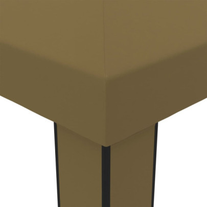 Pavilion Grădină 3x6m Acoperiș Dublu Gri | Livrare Gratuită