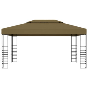 Pavilion Grădină 3x4m Gri Taupe - Livrare Gratuită 2
