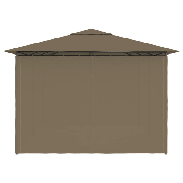 Pavilion Grădină cu Perdele 4x3m - Livrare Gratuită