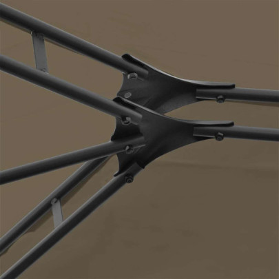 Pavilion Grădină cu Perdele 4x3m - Livrare Gratuită