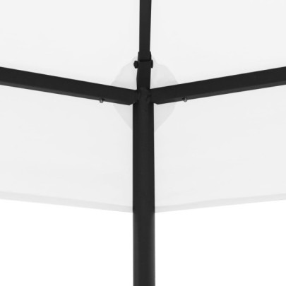 Pavilion Grădină Alb - 323x275 cm - Livrare Gratuită