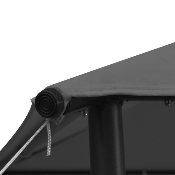 Pavilion Antracit 3x3m - Cort exterior rezistent la apă și UV