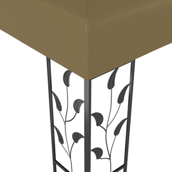 Pavilion Grădină 3x3m Gri Taupe - Livrare Gratuită Pavilion Grădină 3x3m Gri Taupe - Livrare Gratuită
