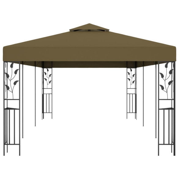 Pavilion Grădină 6x3m Gri Taupe - Rezistent la UV și Apă