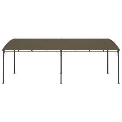 Copertină Pavilion Grădină Gri Taupe 6x3m - Livrare Gratuită