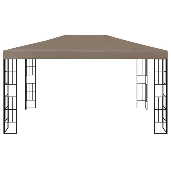 Pavilion Gri 4x3m - Cort Grădină cu Livrare Gratuită