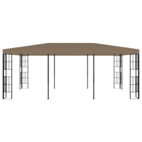 Pavilion 6x3m Gri Taupe - Cort Garden cu Livrare Gratuită 2