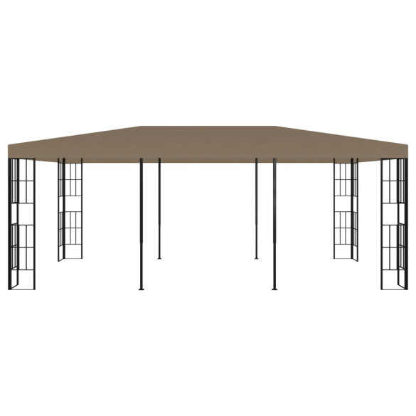 Pavilion 6x3m Gri Taupe - Cort Garden cu Livrare Gratuită Pavilion 6x3m Gri Taupe - Cort Garden cu Livrare Gratuită