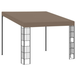 Pavilion Perete 3x3m Gri Taupe - Protectie Soare