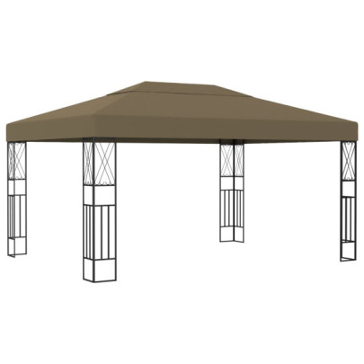 Pavilion - gri taupe - 3 x 4 m - material textil
