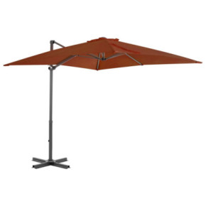Umbrelă grădină consolă aluminiu - 250x250 cm - Livrare gratuită