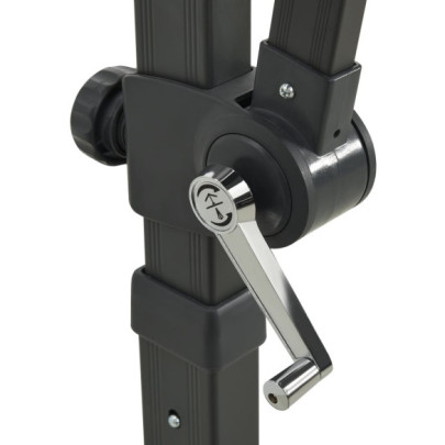 Umbrelă Grădină LED Solar - Verde 250 cm | Livrare Gratuită