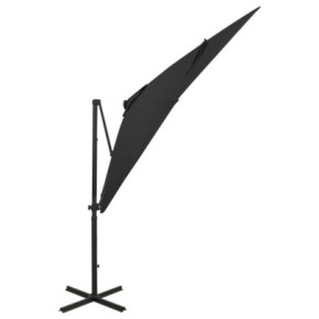 Umbrelă Consolă cu LED-uri Solar 250cm | Livrare Gratuită 2