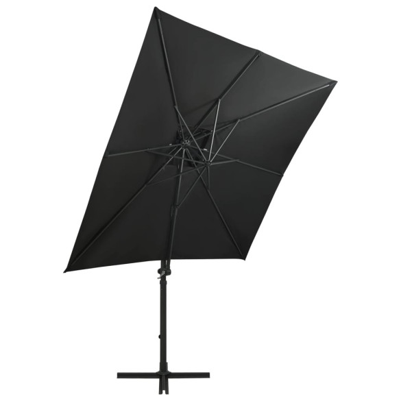 Umbrelă Consolă cu LED-uri Solar 250cm | Livrare Gratuită