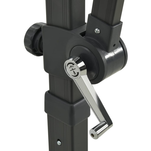 Umbrelă Consolă cu LED-uri Solar 250cm | Livrare Gratuită