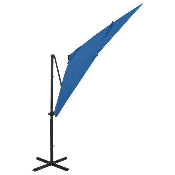 Umbrelă Console LED 250cm - Albastru Azur | Livrare Gratuită Umbrelă Console LED 250cm - Albastru Azur | Livrare Gratuită
