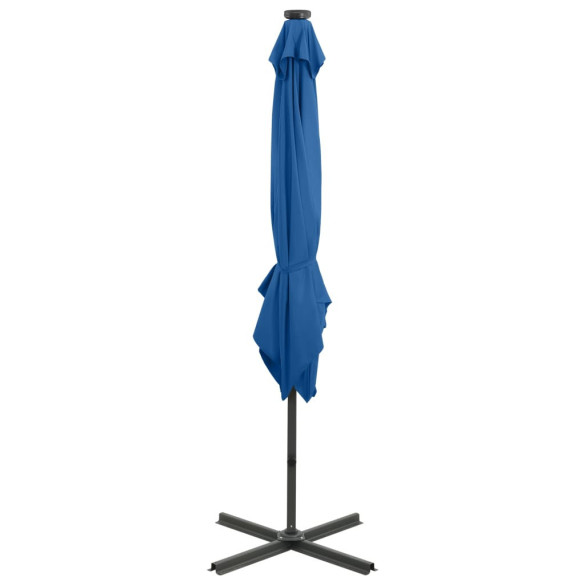 Umbrelă Console LED 250cm - Albastru Azur | Livrare Gratuită Umbrelă Console LED 250cm - Albastru Azur | Livrare Gratuită