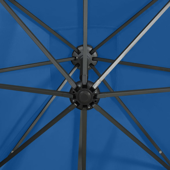 Umbrelă Console LED 250cm - Albastru Azur | Livrare Gratuită Umbrelă Console LED 250cm - Albastru Azur | Livrare Gratuită