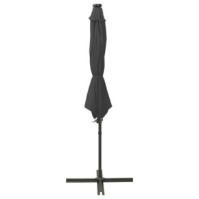 Umbrelă Consolă cu LED Antracit 300 cm | Livrare Gratuită 2
