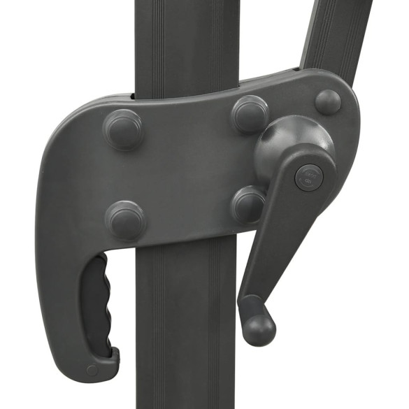 Umbrelă Terasă cu LED - Albastru Azur - 300 cm