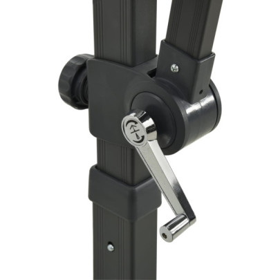 Umbrelă Grădină Consolă 250x250 cm - Albastru Azuriu | Livrare Gratuită