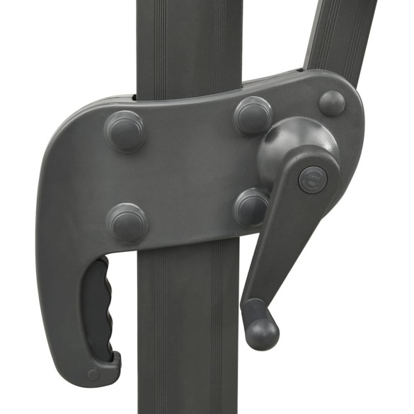 Umbrelă Console Grădină Antracit 300x300 cm - Livrare Gratuită