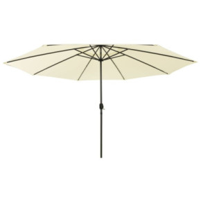 Umbrelă Soare LED Grădină 400 cm - Livrare Gratuită